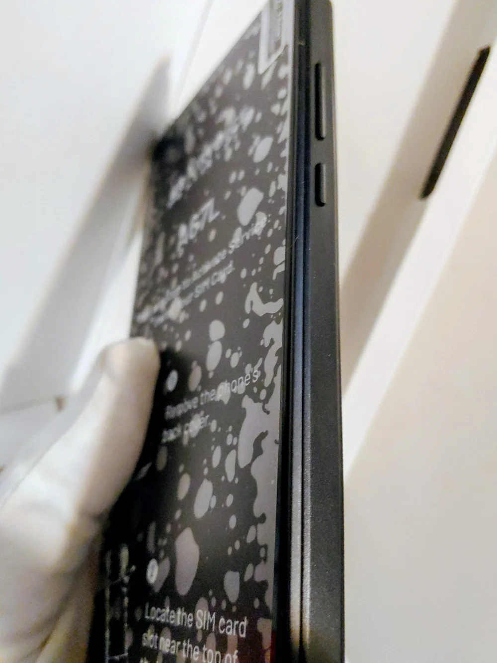 New Fox A67L Smartphone with Blue Display